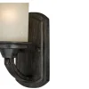 Best Deal Patriot Lighting® Halifax Black Walnut 1 Light Vanity Light