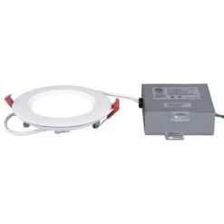 Best Deal Patriot Lighting® 4″ 60W Equivalent Dimmable Integrated Led Ultra-Thin Downlight