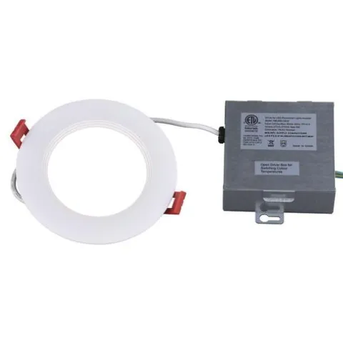 Best Deal Patriot Lighting® 4″ 60W Equivalent Dimmable Integrated Led Ultra-Thin Downlight