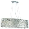 Best Deal Patriot Lighting® Elegant Home Braylen Chrome 7 Light Island Light