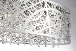 Best Deal Patriot Lighting® Elegant Home Braylen Chrome 7 Light Island Light