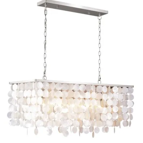 Best Deal Patriot Lighting® Elsa Satin Nickel 5 Light Chandelier