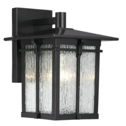 Best Deal Patriot Lighting® Wren Black Outdoor Wall Light