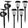 Best Deal Patriot Lighting® Solar Integrated Led Owasa Landscape Light Set – 6 Pack