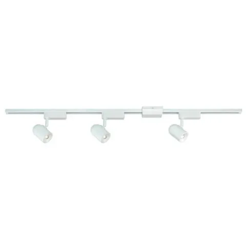 Best Deal Patriot Lighting® Prisca 3-Light White Led Track Lighting Set