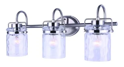 Best Deal Patriot Lighting® Maeva Chrome 3-Light Vanity Light