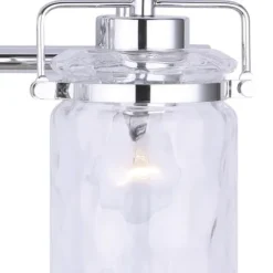 Best Deal Patriot Lighting® Maeva Chrome 3-Light Vanity Light