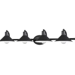 Best Deal Patriot Lighting® Akron Oil Rubbed Bronze 4 Light Vanity Light