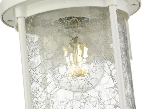 Best Deal Patriot Lighting® Hazel White Outdoor Wall Light