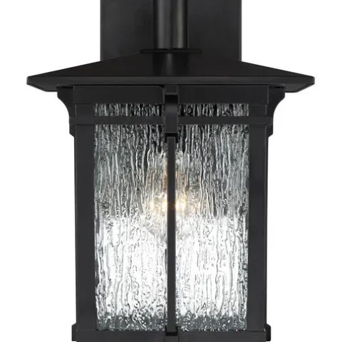 Best Deal Patriot Lighting® Wren Black Outdoor Wall Light