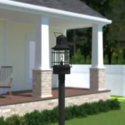 Best Deal Patriot Lighting® Hyannis Textured Black Outdoor Post Light