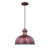 Best Deal Patriot Lighting® Lincoln Brushed Copper 13″ Outdoor Pendant Light