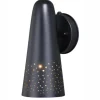 Best Deal Patriot Lighting® Amara Textured Black Outdoor Wall Light