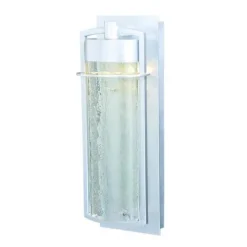 Best Deal Patriot Lighting® Uptown Painted Satin Nickel Integrated Led Outdoor Wall Light