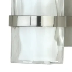 Best Deal Patriot Lighting® Vilo Satin Nickel 1 Light Vanity Light