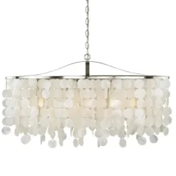 Best Pirce Patriot Lighting® Elsa Satin Nickel 5 Light Island Light