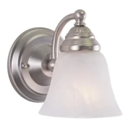Best Pirce Patriot Lighting® Standford Brushed Nickel 1 Light Vanity Light