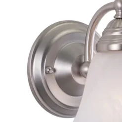 Best Pirce Patriot Lighting® Standford Brushed Nickel 1 Light Vanity Light