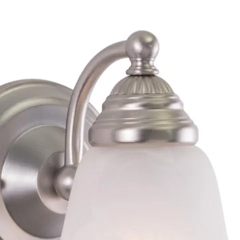 Best Pirce Patriot Lighting® Standford Brushed Nickel 1 Light Vanity Light
