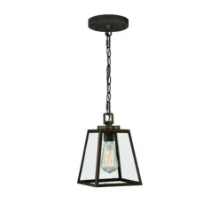 Best Pirce Patriot Lighting® Grant Burnised Bronze 1 Light Mini Pendant