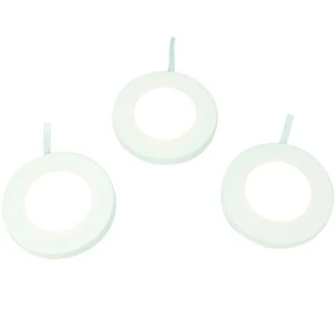 Best Pirce Patriot Lighting® Integrated Led White Plug-In Under Cabinet Puck Light – 3 Pack