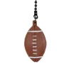 Best Pirce Patriot Lighting® Brown With White Football Pull Chain