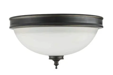 Best Pirce Patriot Lighting® Cacie Bronze Led Flush Mount Ceiling Light 2 Pack