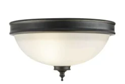 Best Pirce Patriot Lighting® Cacie Bronze Led Flush Mount Ceiling Light 2 Pack