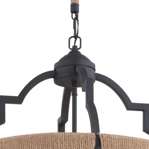 Best Pirce Patriot Lighting® Beaumont Textured Gray 4 Light Pendant