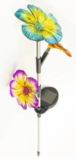 Best Pirce Patriot Lighting® Solar Led Tri-Head Flower Landscape Light