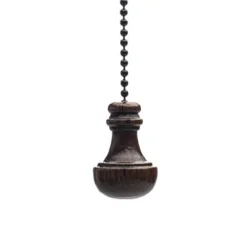 Best Pirce Patriot Lighting® Mahogany Pull Chain