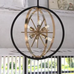 Best Pirce Patriot Lighting® Estelle Natural Brass Pendant