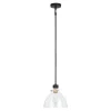 Best Pirce Patriot Lighting® Kenzie Matte Black & Gold 1-Light Pendant