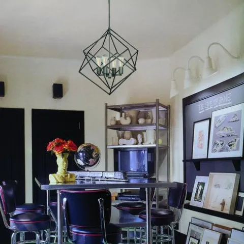 Best Pirce Patriot Lighting® Balou Warm Pewter 4-Light Pendant