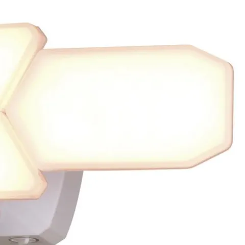 Best Pirce Patriot Lighting® Dualux White Led 4-Head Motion Sensor Outdoor Security Flood Light