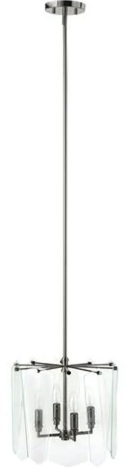 Best Pirce Patriot Lighting® Gladi Chrome 4-Light Chandelier