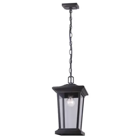 Best Pirce Patriot Lighting® Holliday Oil Rubbed Bronze 1 Light Outdoor Pendant