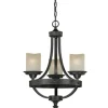 Best Pirce Patriot Lighting® Lancaster 3-Light Black Walnut Chandelier