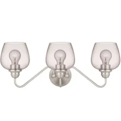 Best Pirce Patriot Lighting® Shira Brushed Nickel 3-Light Vanity Light