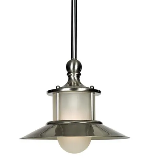 Best Pirce Patriot Lighting® Rae Brushed Nickel 1-Light Mini Pendant