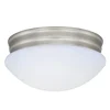 Best Pirce Patriot Lighting® Brady Satin Nickel Led Flush Mount Ceiling Light