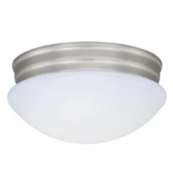 Best Pirce Patriot Lighting® Brady Satin Nickel Led Flush Mount Ceiling Light