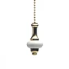 Best Pirce Patriot Lighting® Bright Brass With White Pull Chain