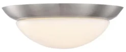 Best Pirce Patriot Lighting® Glen Brushed Nickel Led Flush Mount Ceiling Light 2-Pack