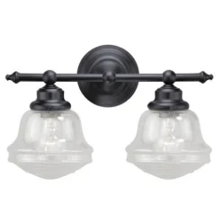 Best Pirce Patriot Lighting® Huntley Oil Rubbed Bronze 2 Light Vanity Light