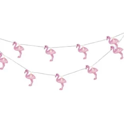 Best Pirce Patriot Lighting® 12′ 5-1/2″ 10-Light Flamingo Solar-Powered Led String Light
