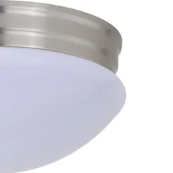 Best Pirce Patriot Lighting® Brady Ii Brushed Nickel Integrated Led Flush Mount Ceiling Light
