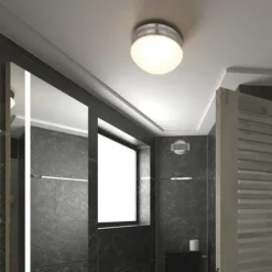 Best Pirce Patriot Lighting® Brady Ii Brushed Nickel Integrated Led Flush Mount Ceiling Light