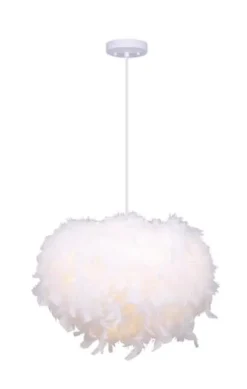 Best Reviews Of Patriot Lighting® Aldora White 1-Light Pendant