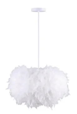 Best Reviews Of Patriot Lighting® Aldora White 1-Light Pendant